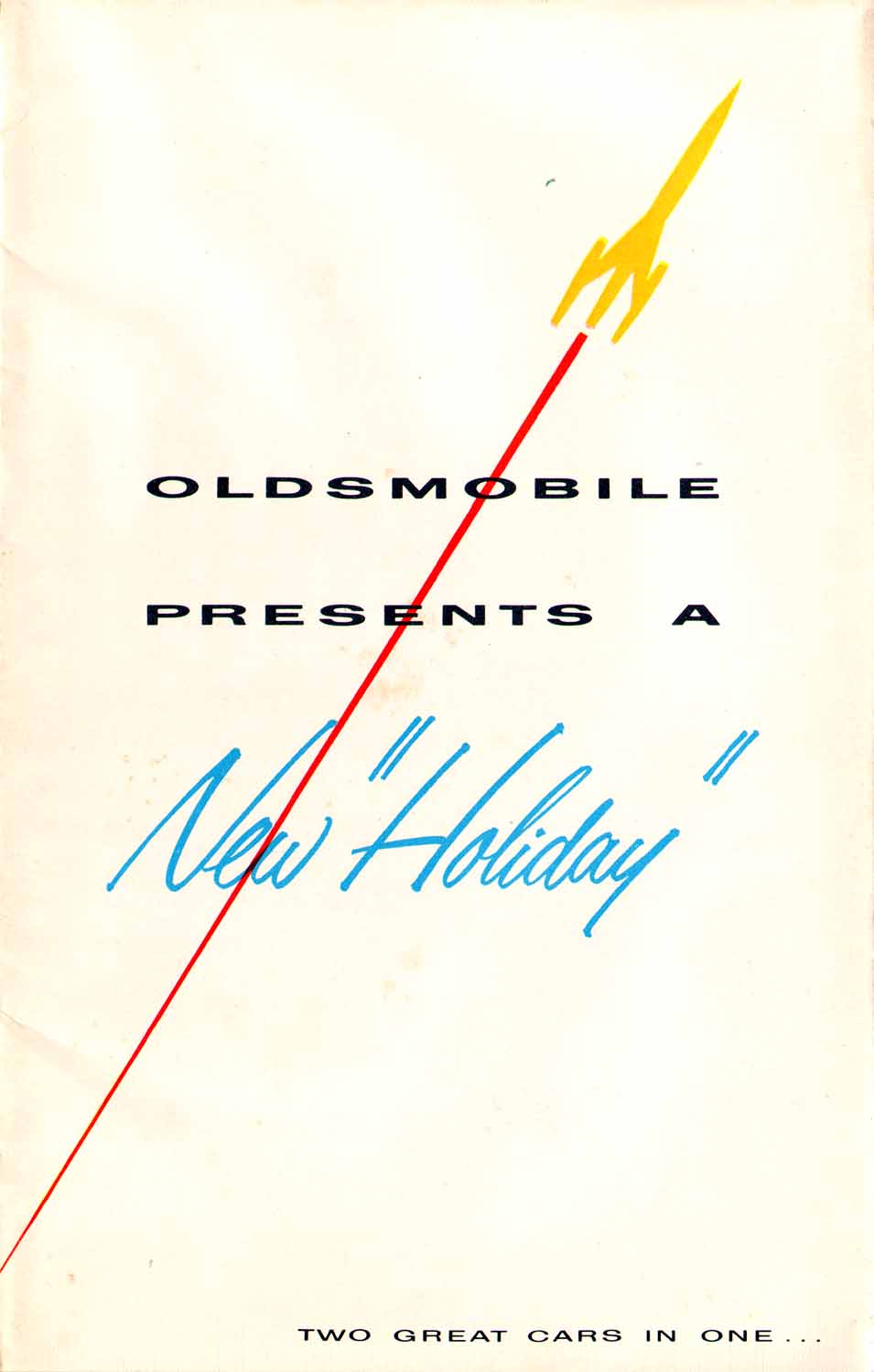1955 Oldsmobile Holiday Sedan Foldout